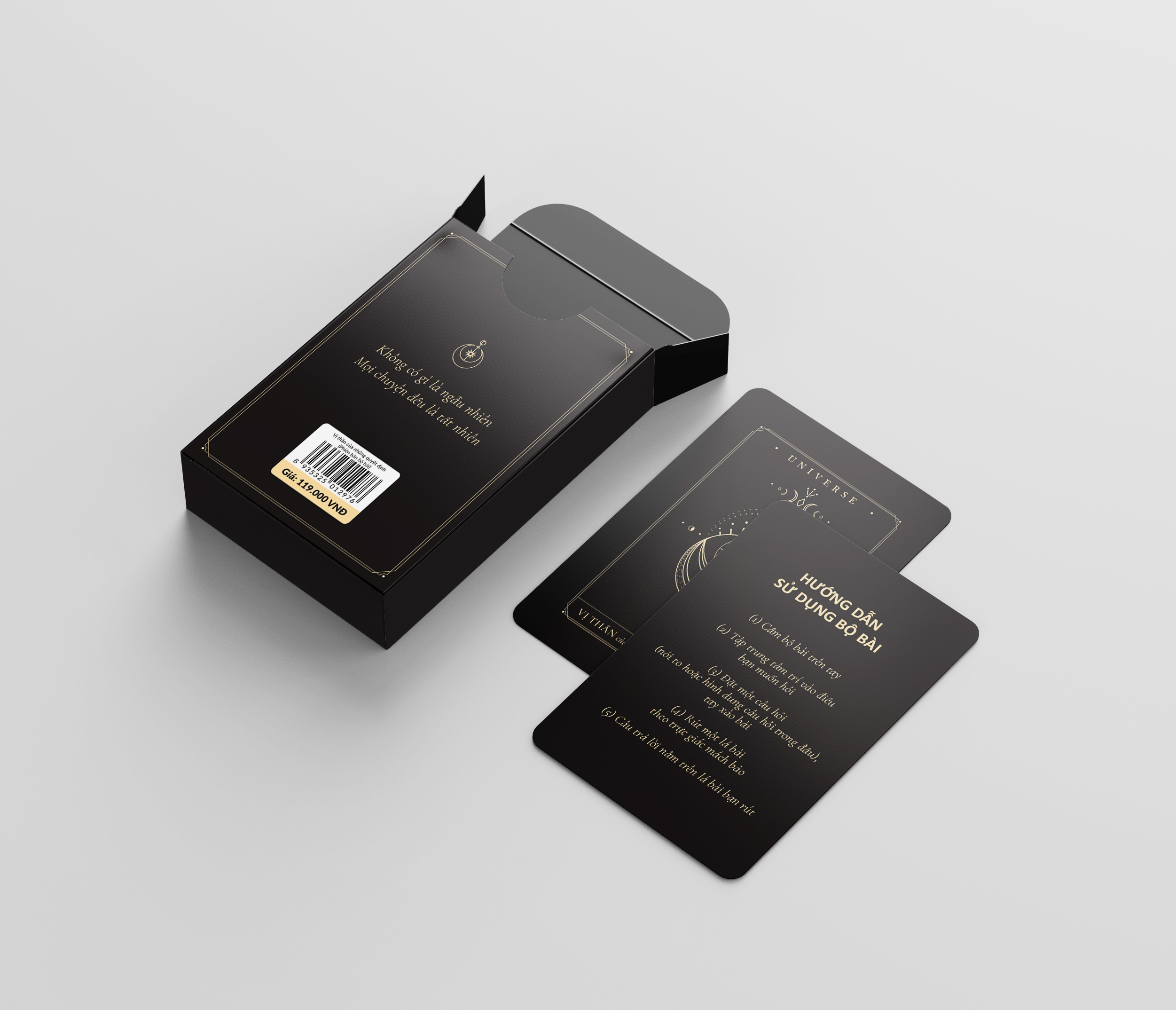 vị thần của những quyết định - the book of answers - phiên bản bộ bài