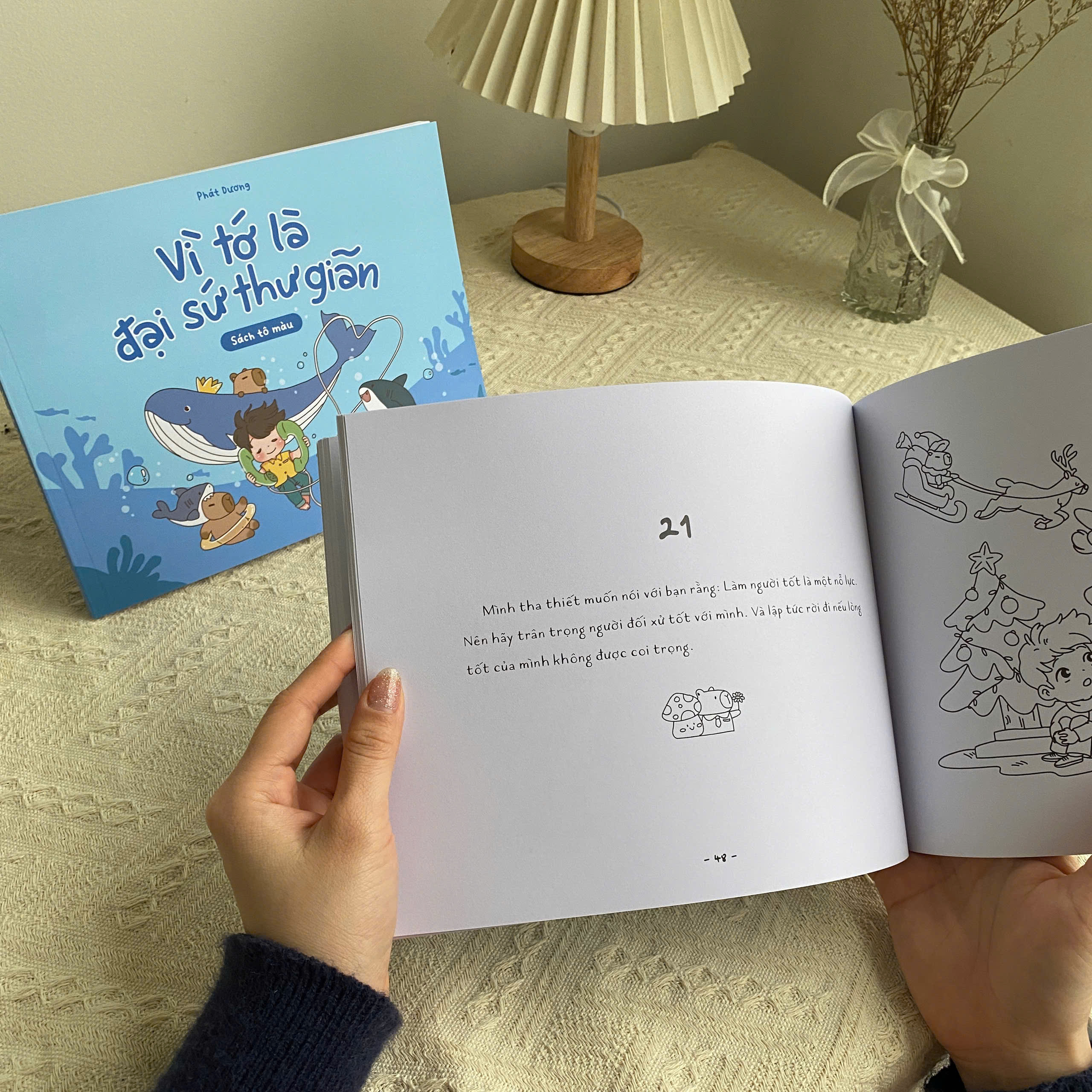 vì tớ là đại sứ thư giãn