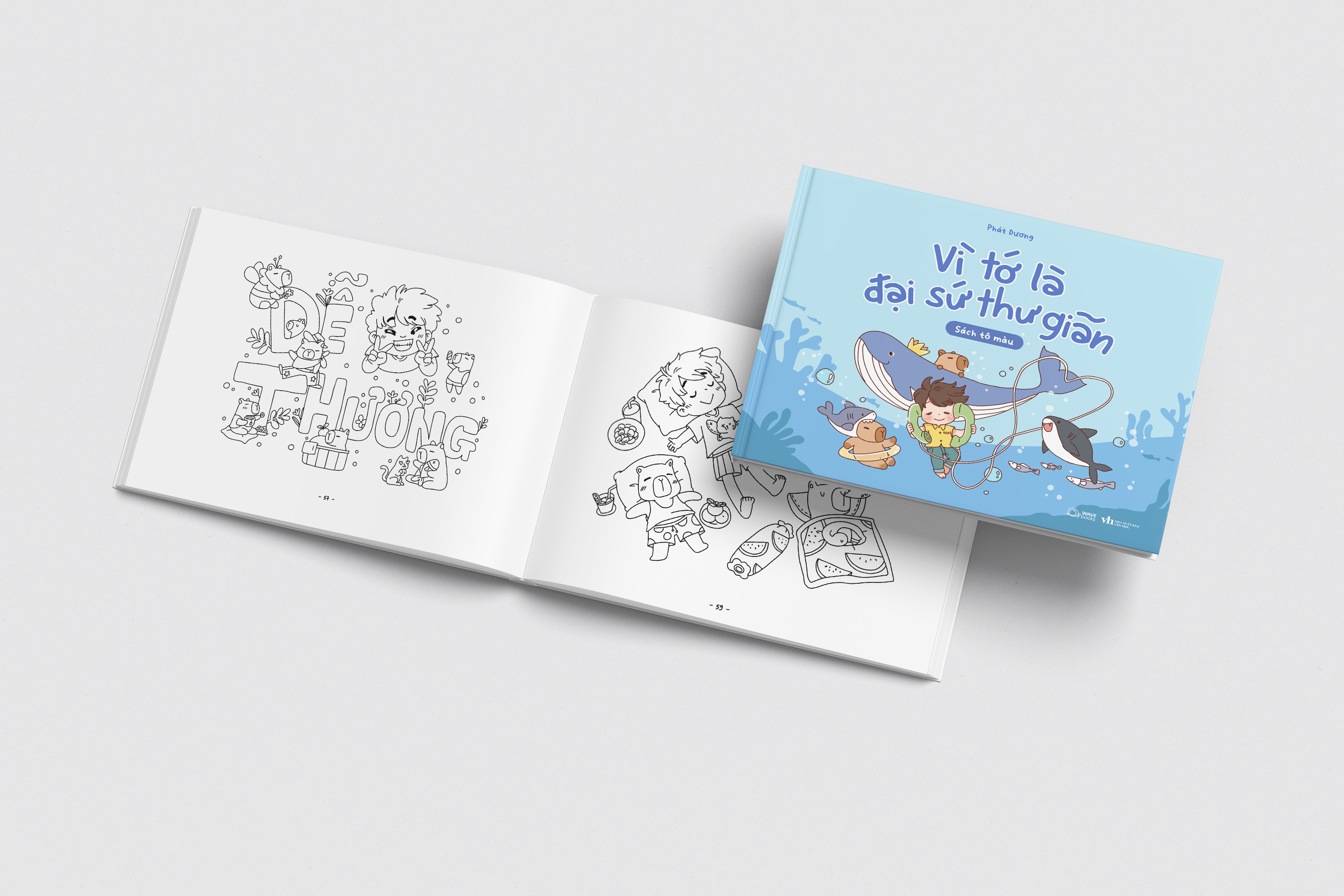 vì tớ là đại sứ thư giãn