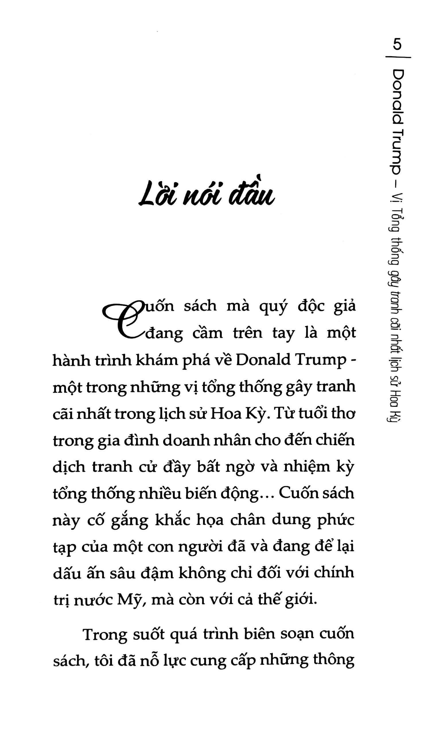 vị tổng thống gây tranh cãi lịch sử hoa kỳ - donald trump - không bao giờ bỏ cuộc