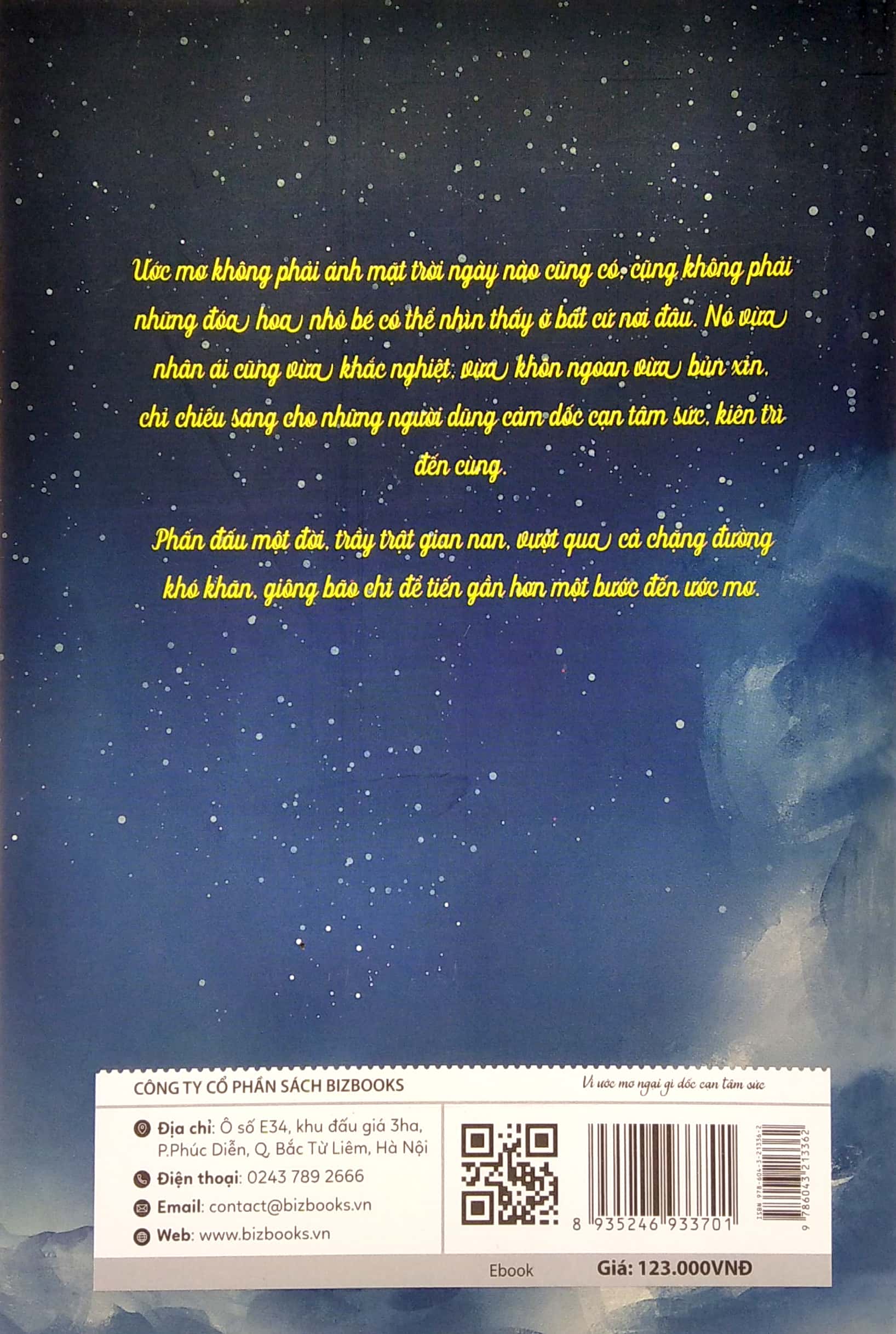 vì ước mơ ngại gì dốc cạn tâm sức