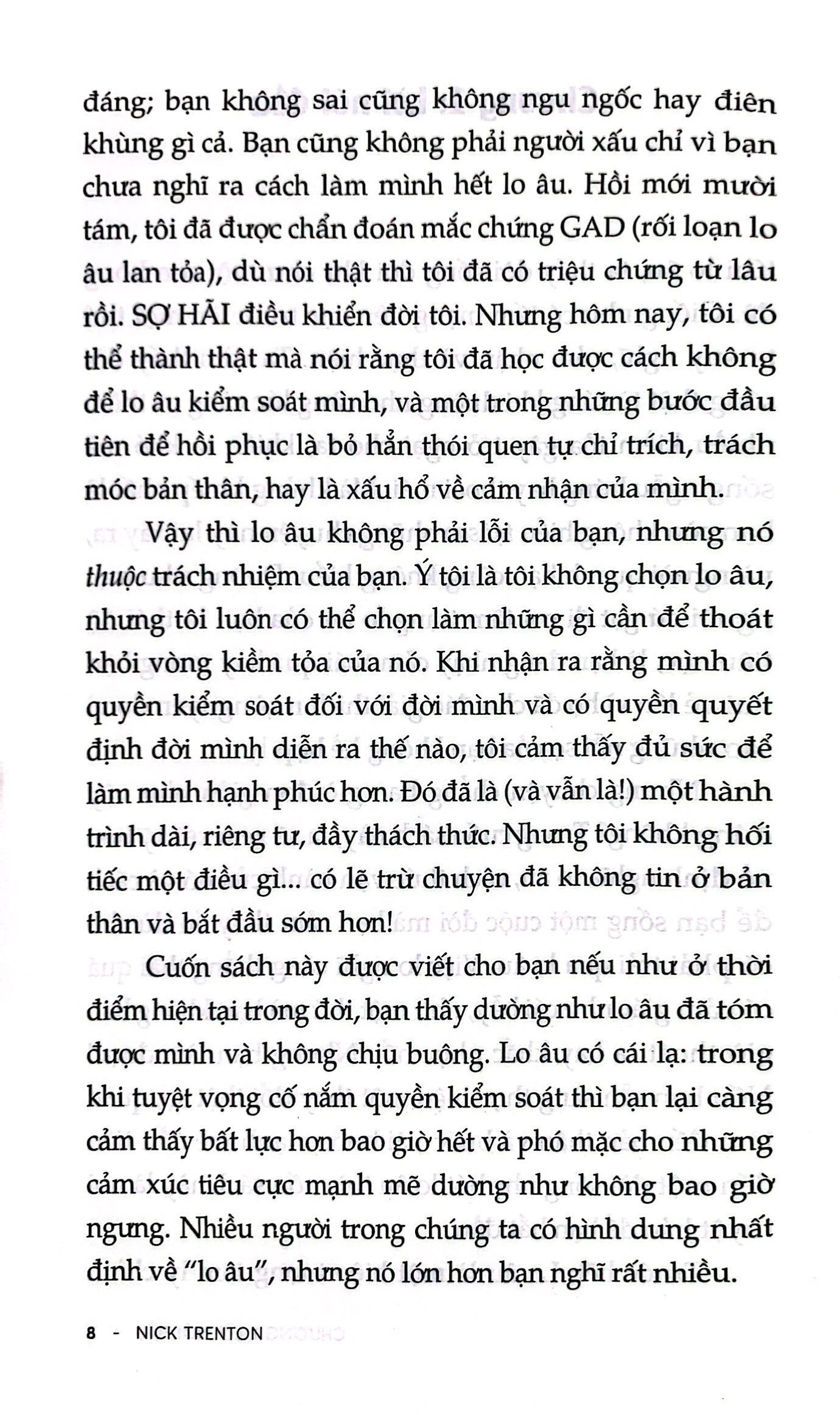 việc gì phải xoắn - đừng cả nghĩ, đừng căng thẳng, đừng suy diễn, cứ thoải mái mà sống