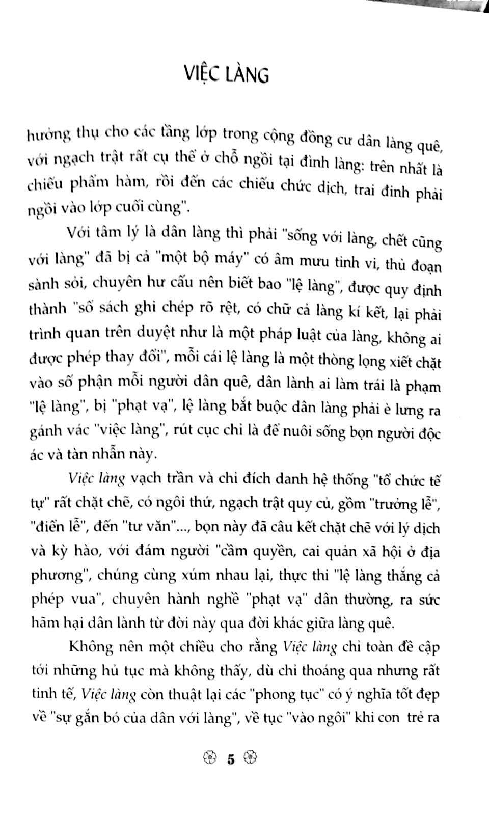 việc làng (tái bản 2020)