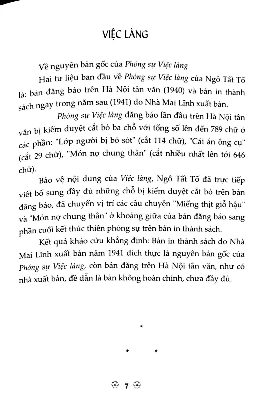 việc làng (tái bản 2020)