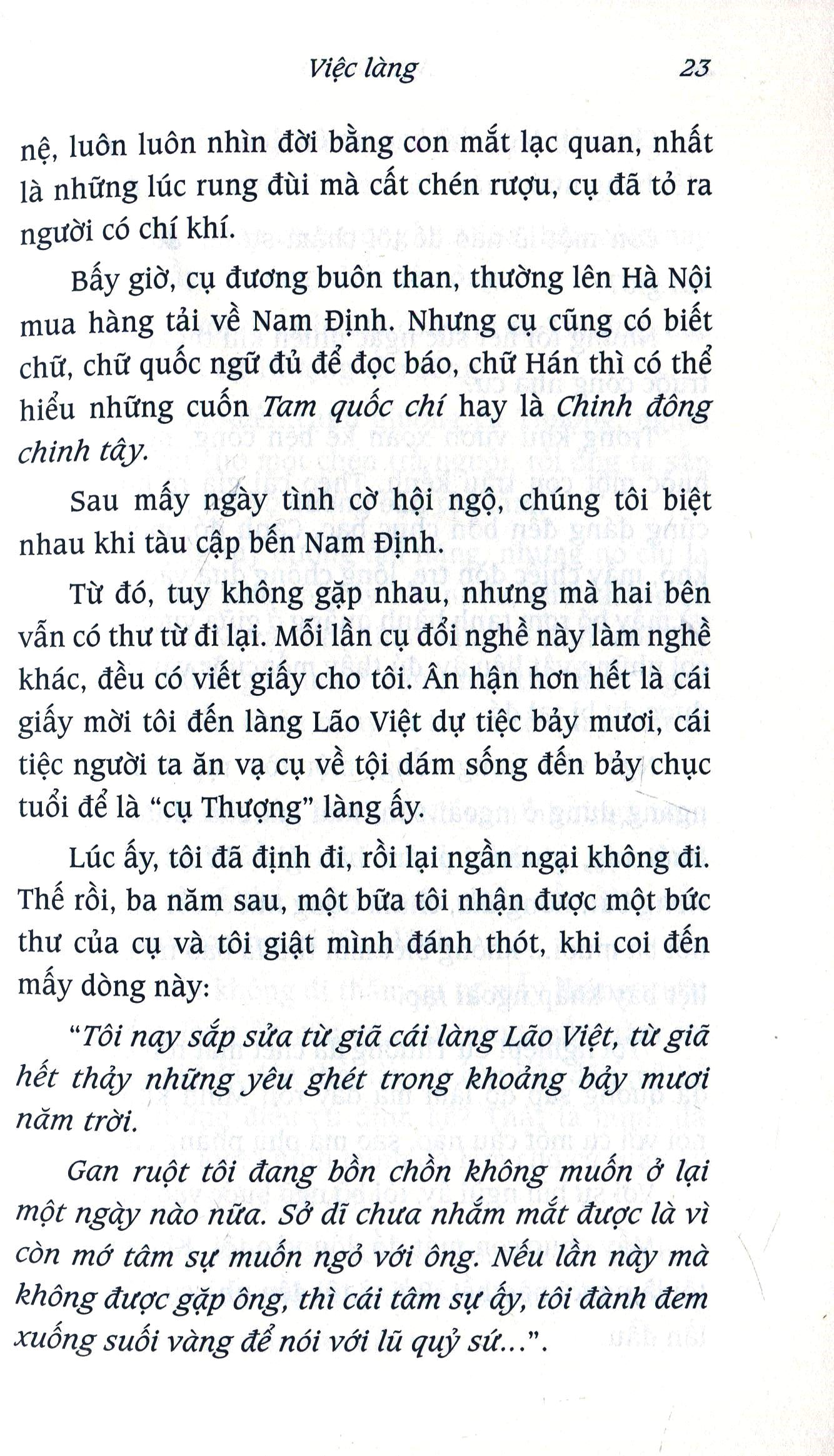 việc làng và các tập phóng sự khác