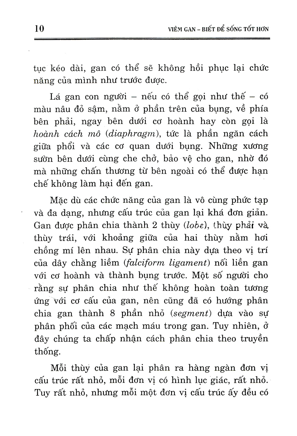 viêm gan biết để sống tốt hơn