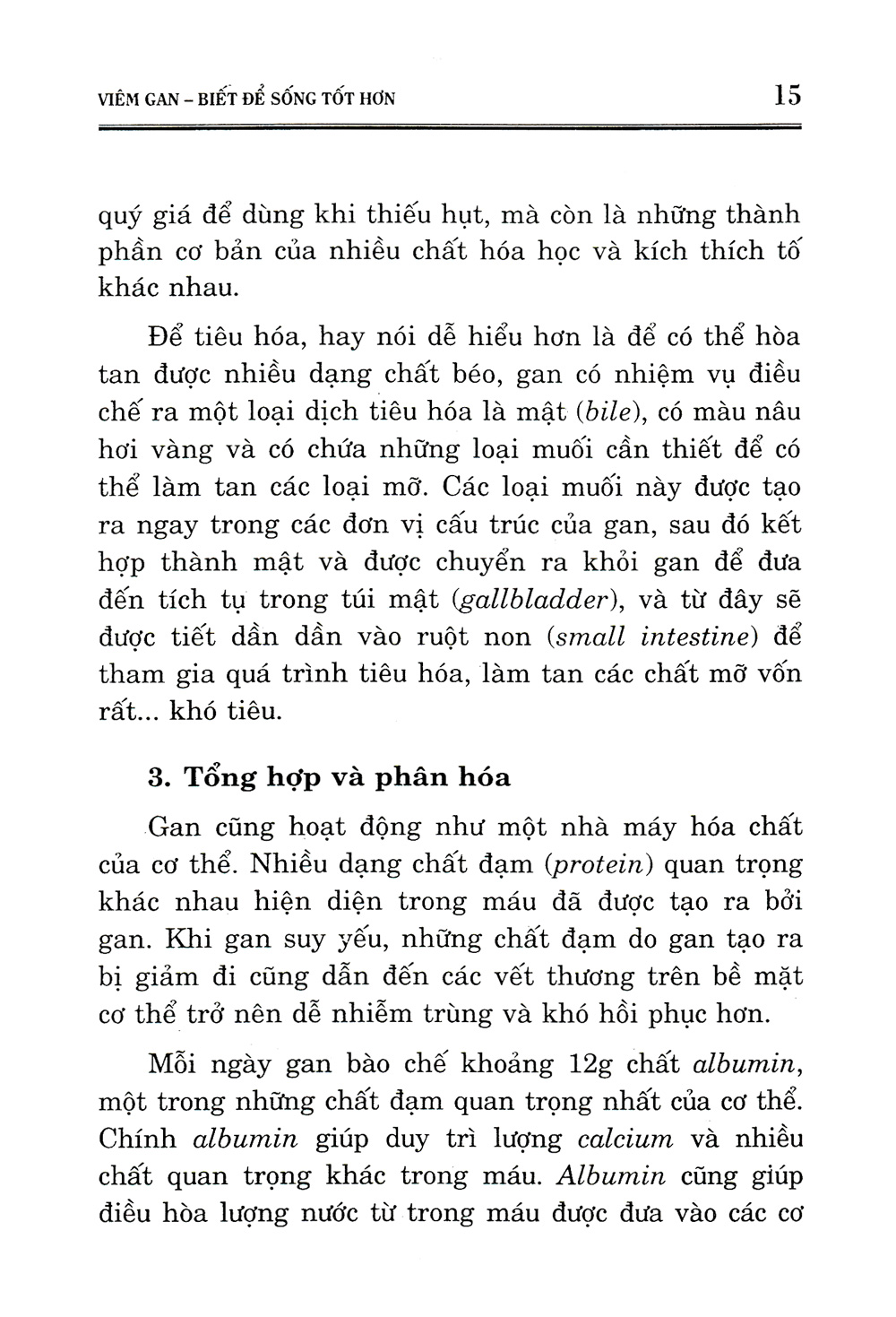 viêm gan biết để sống tốt hơn