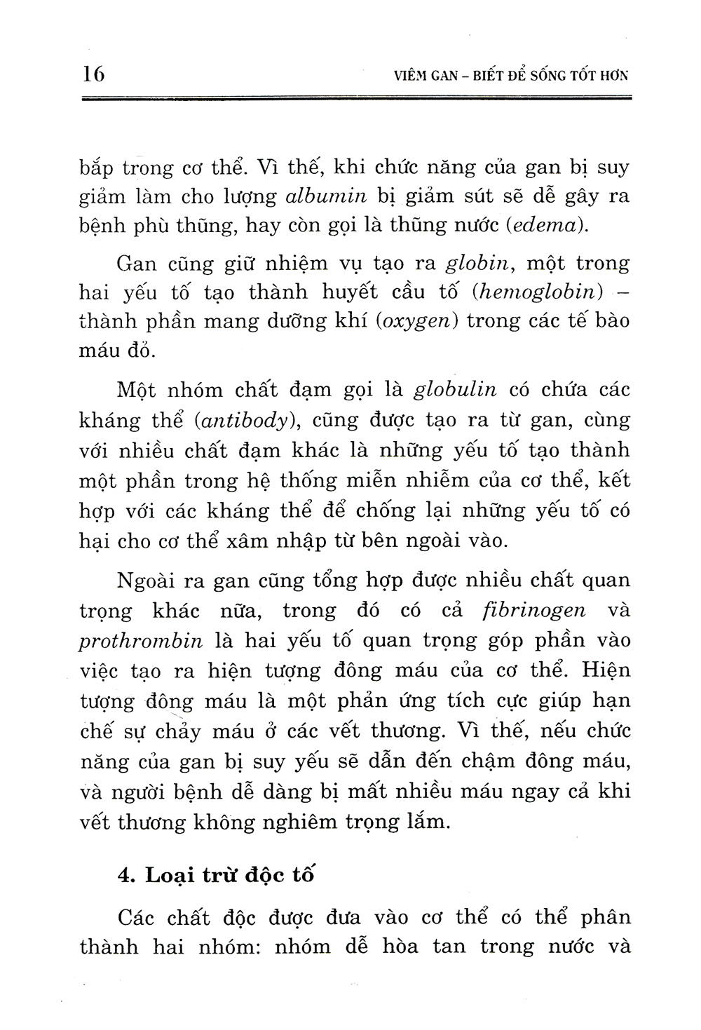 viêm gan biết để sống tốt hơn