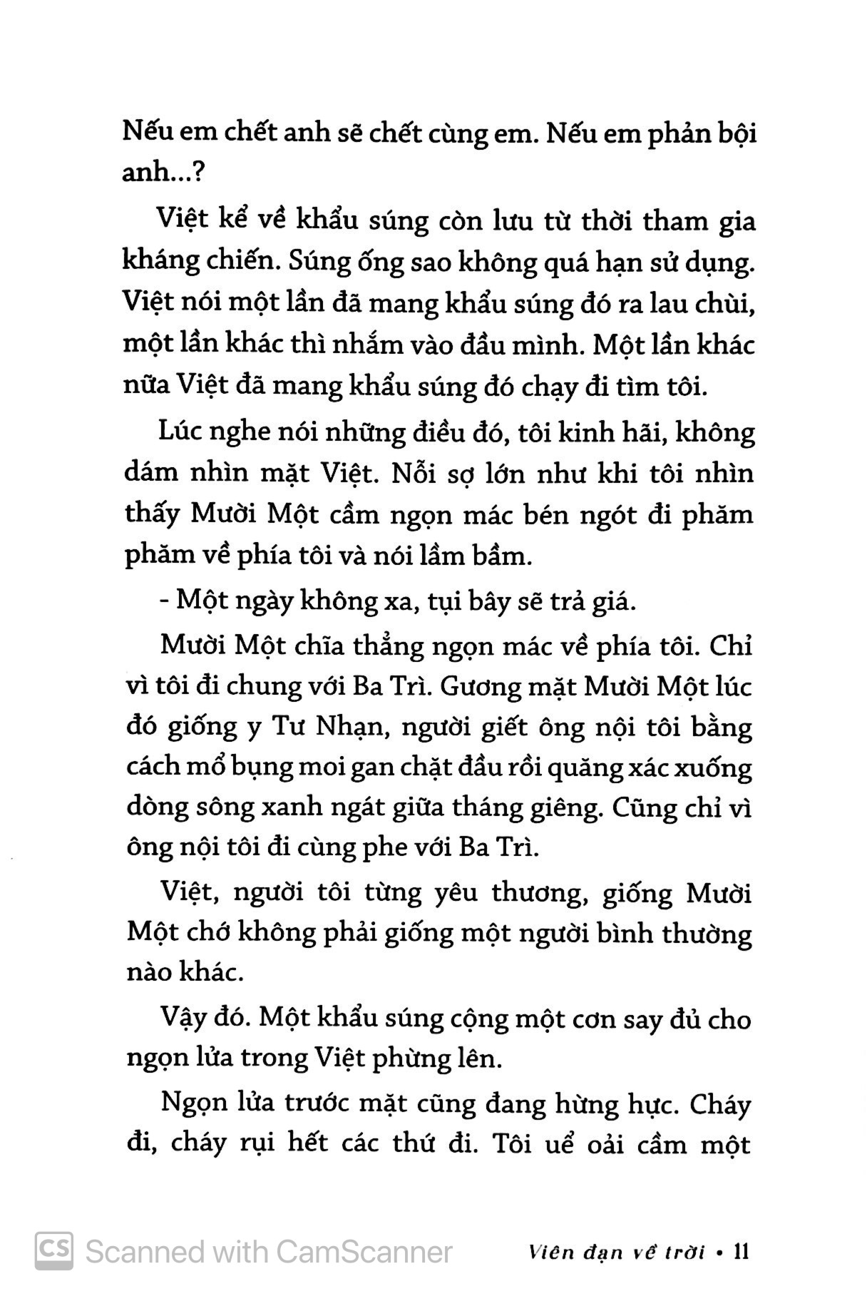 viên đạn về trời
