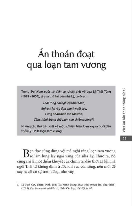 việt án lần theo trang sử cũ (tái bản 2019)