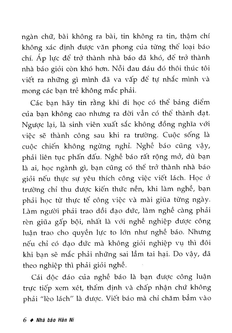 viết báo và theo đuổi sự kiện (tái bản)