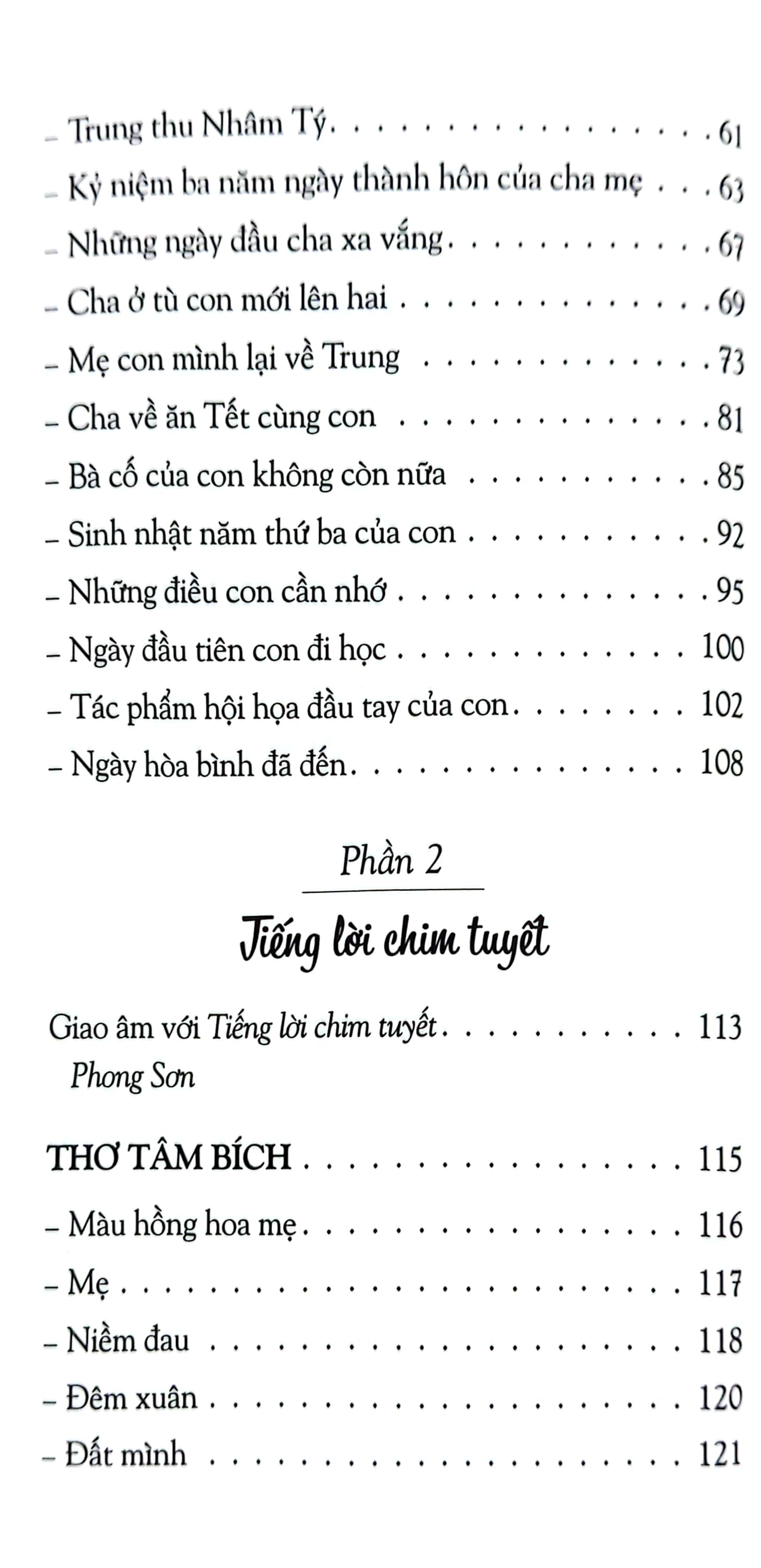 viết cho con trong thời chiến tranh