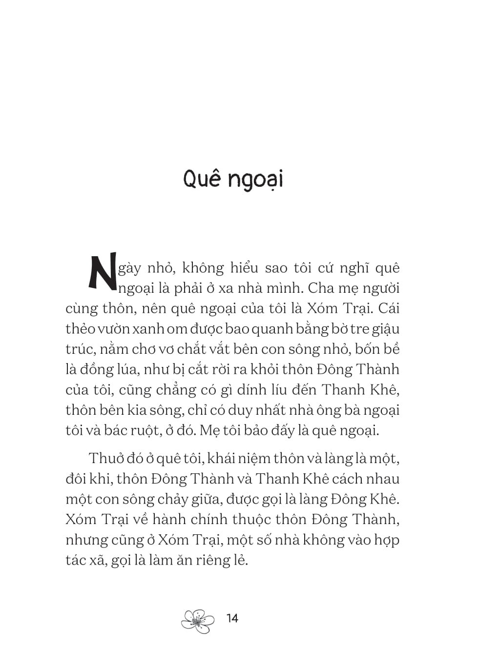 viết cho những điều bé nhỏ - những miền hương nhớ