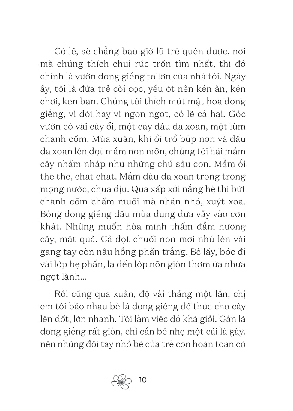 viết cho những điều bé nhỏ - những miền hương nhớ