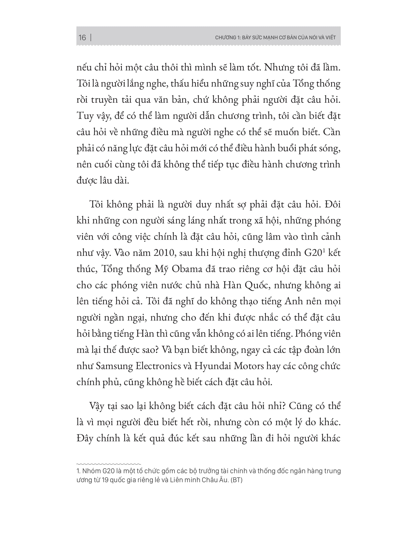 viết gì cũng chuẩn, nói gì cũng hay