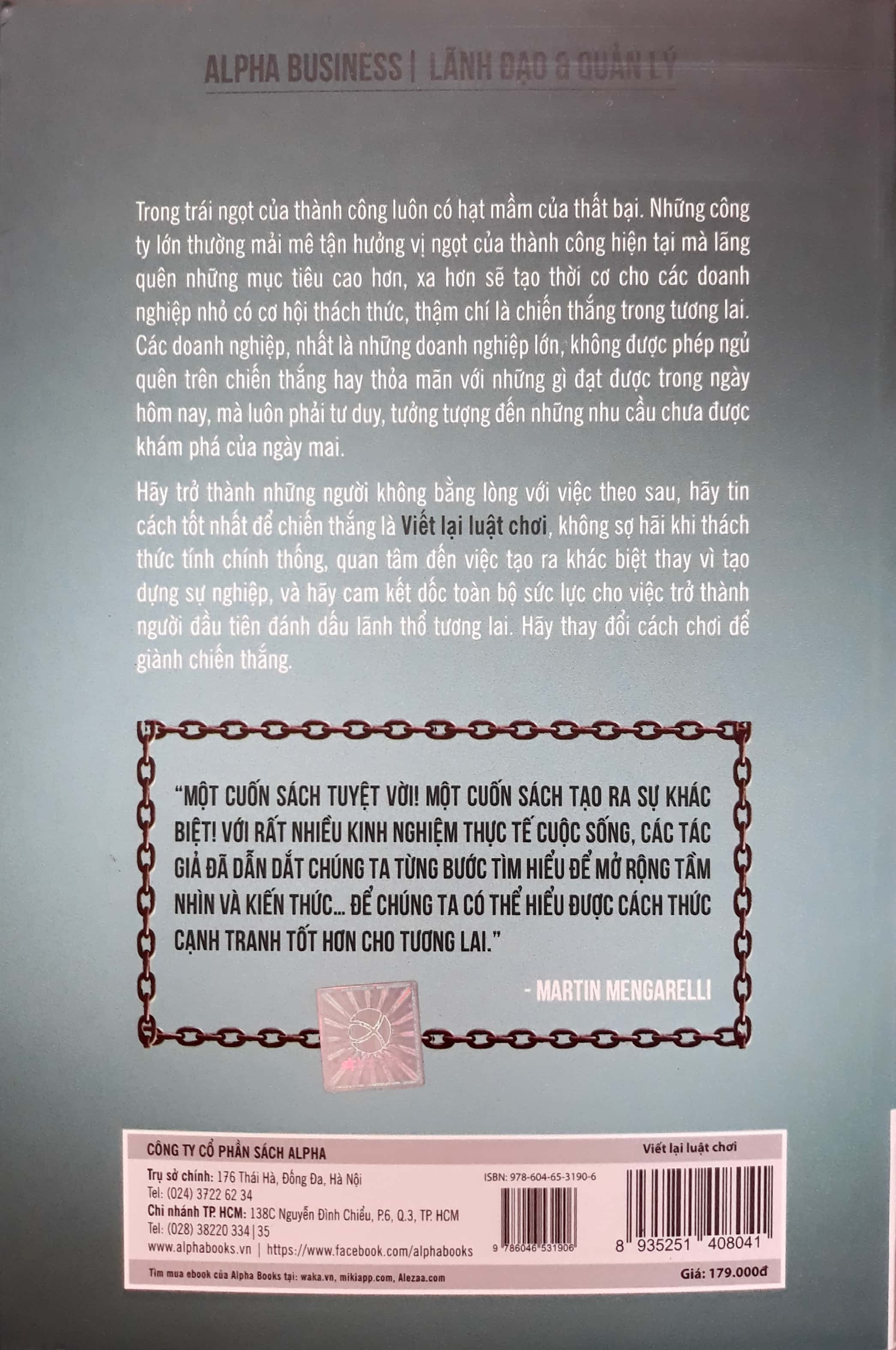 viết lại luật chơi