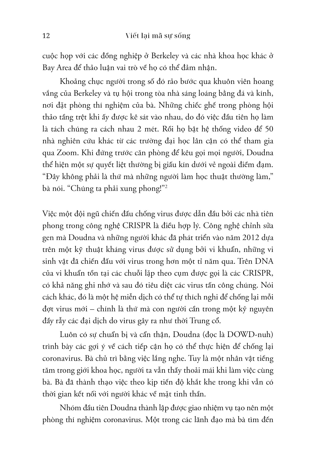 viết lại mã sự sống