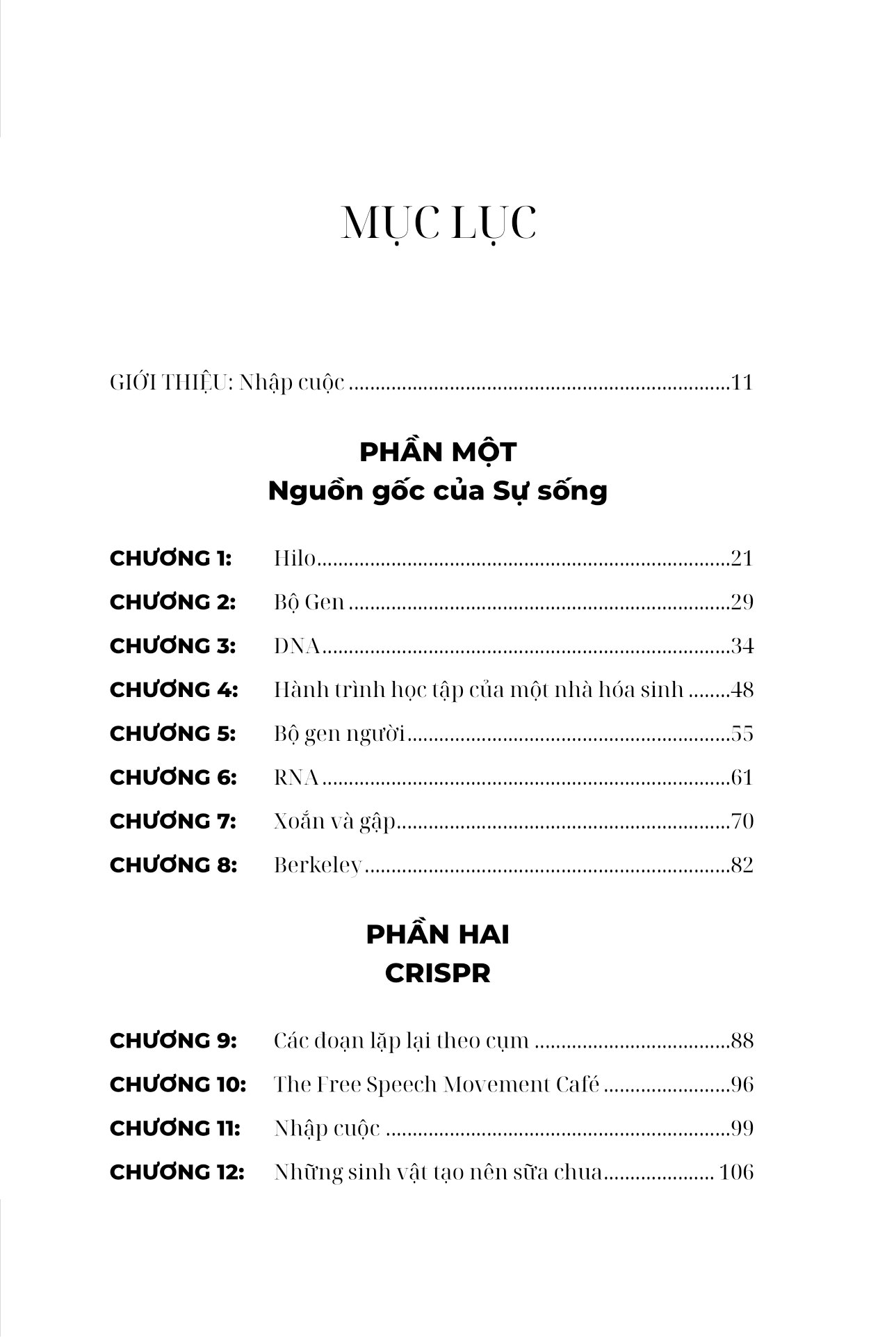 viết lại mã sự sống