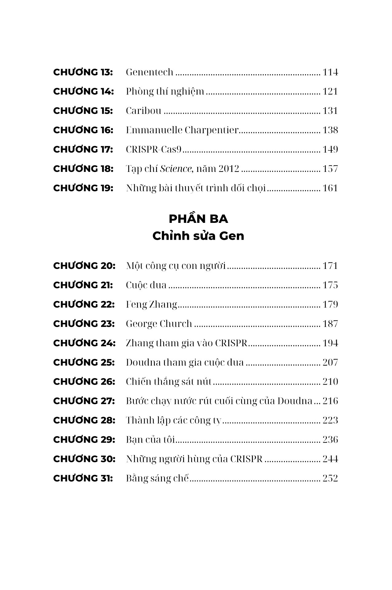 viết lại mã sự sống