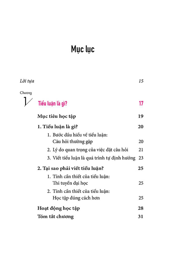 viết luận thật giản đơn