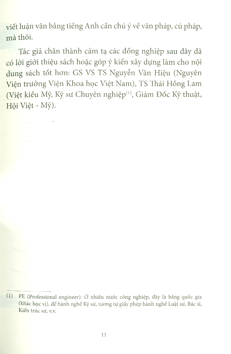 viết luận văn khoa học bằng tiếng anh - writing a scientific paper in english