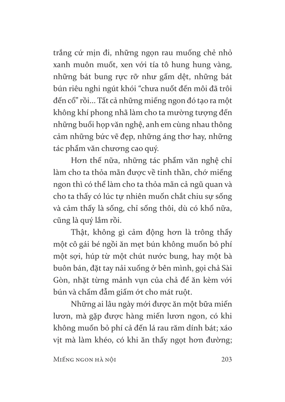 việt nam danh tác - miếng ngon hà nội