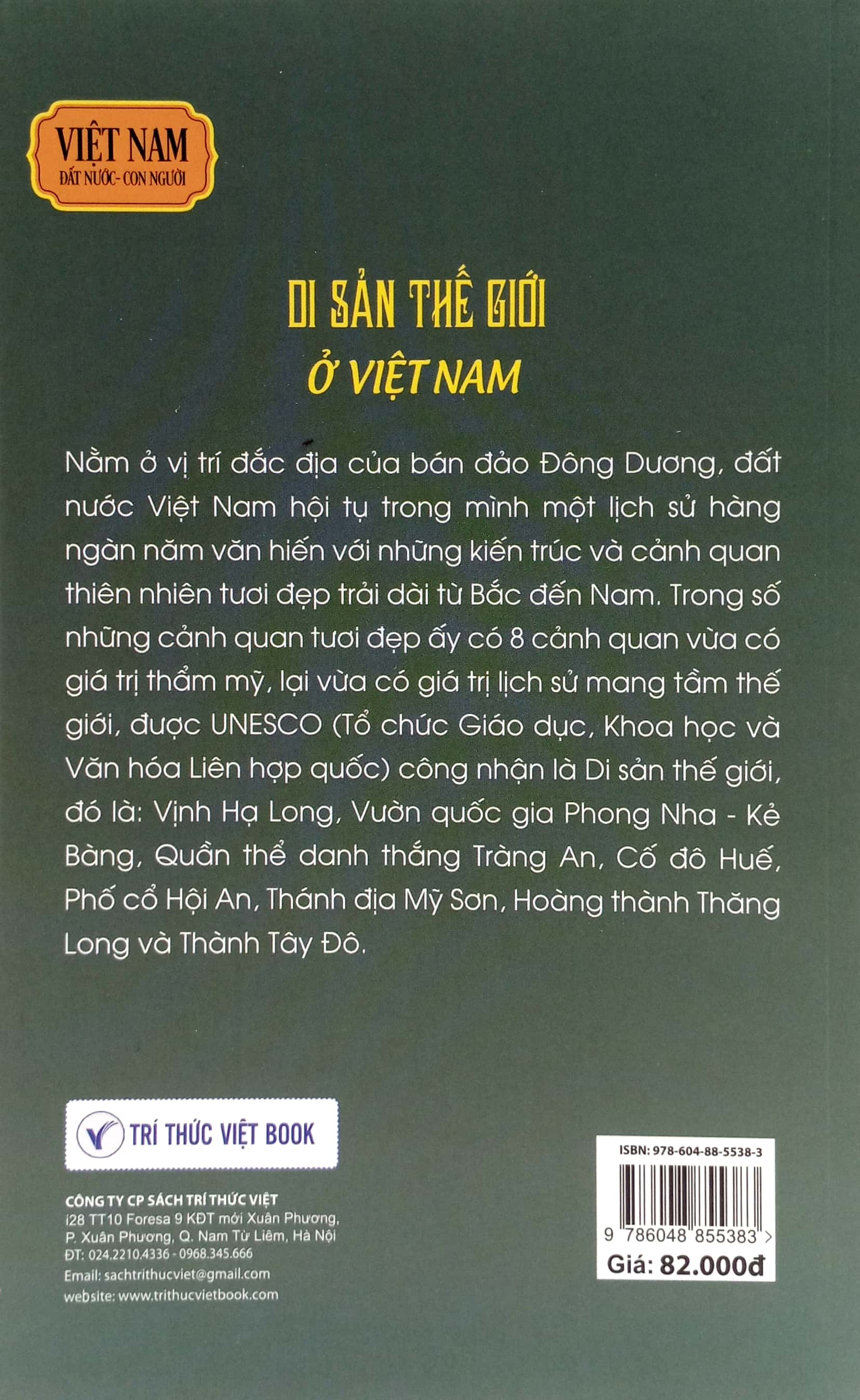 việt nam đất nước-con người - di sản thế giới ở việt nam