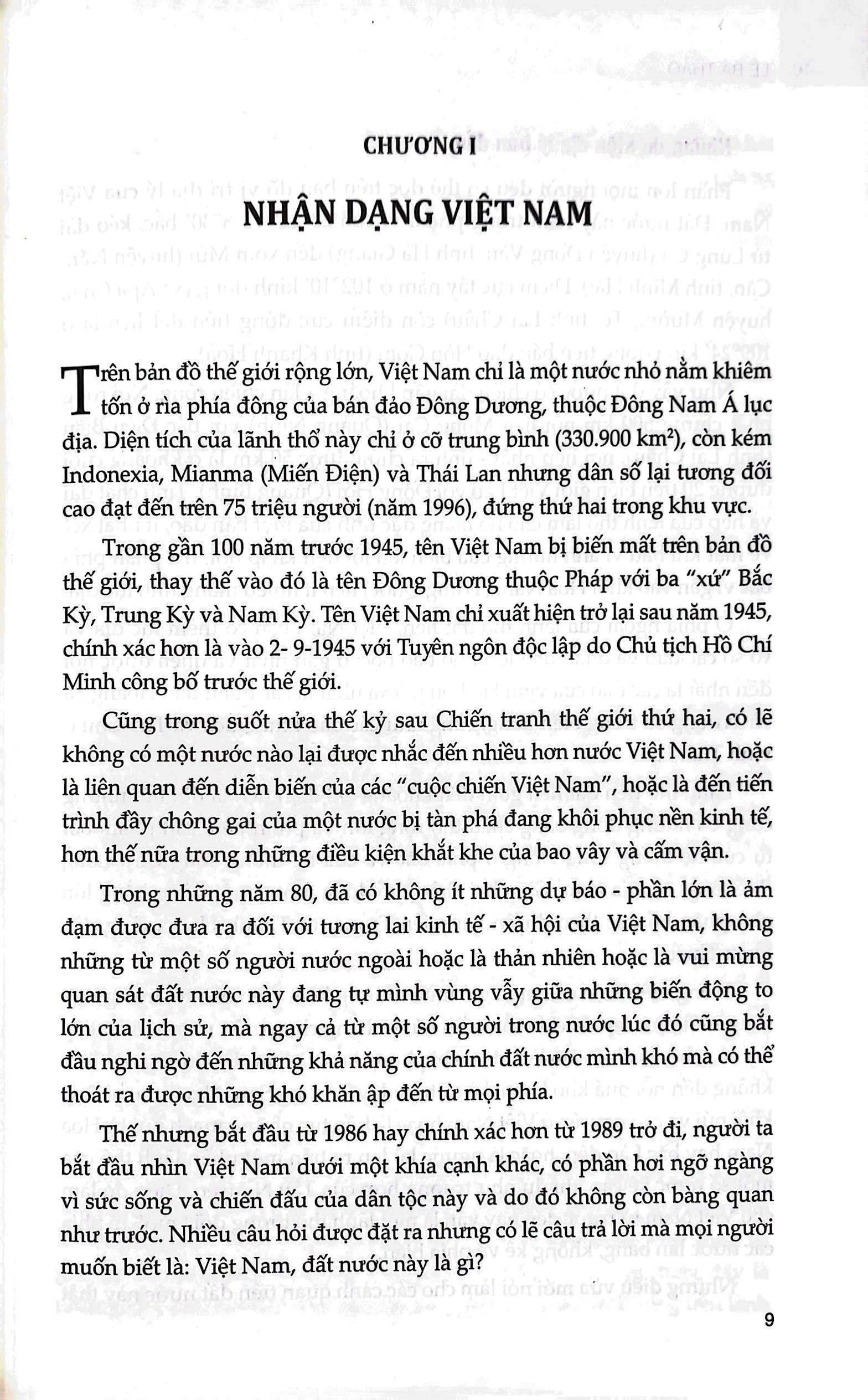 việt nam - lãnh thổ và các vùng địa lý