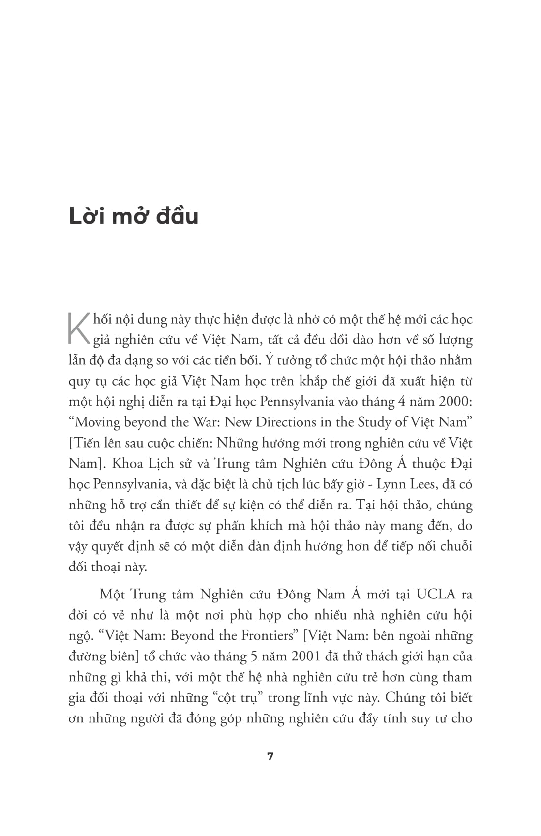 việt nam - lịch sử không biên giới