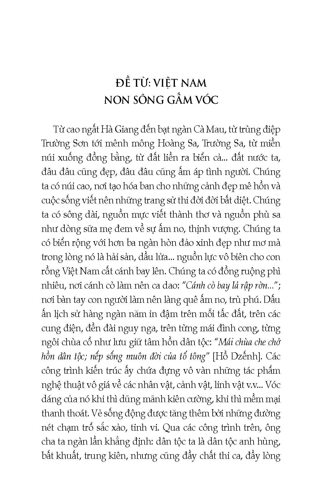 Việt Nam Non Sông Gấm Vóc - Miền Bắc