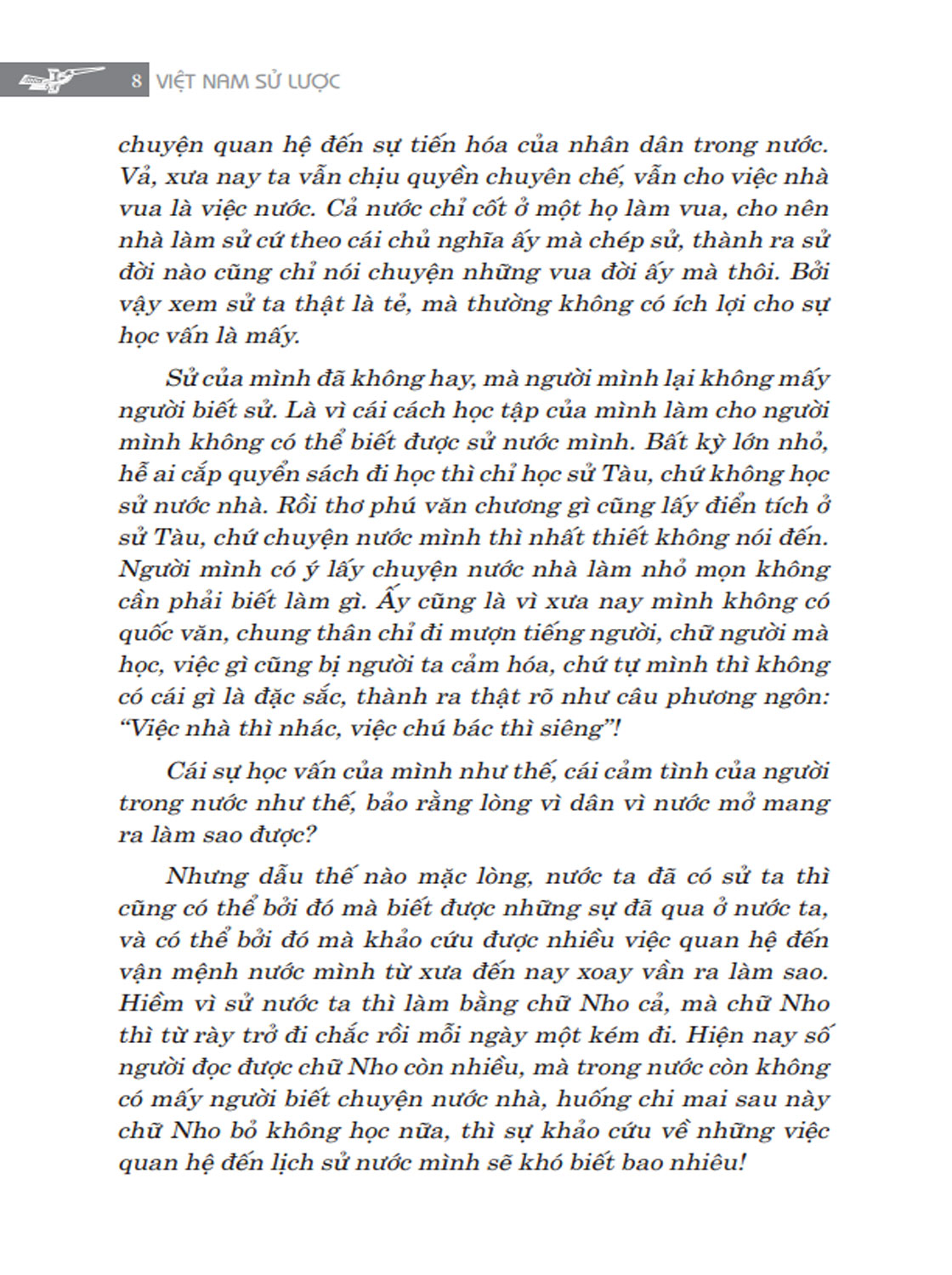 việt nam sử lược (bìa cứng) (tái bản 2022)