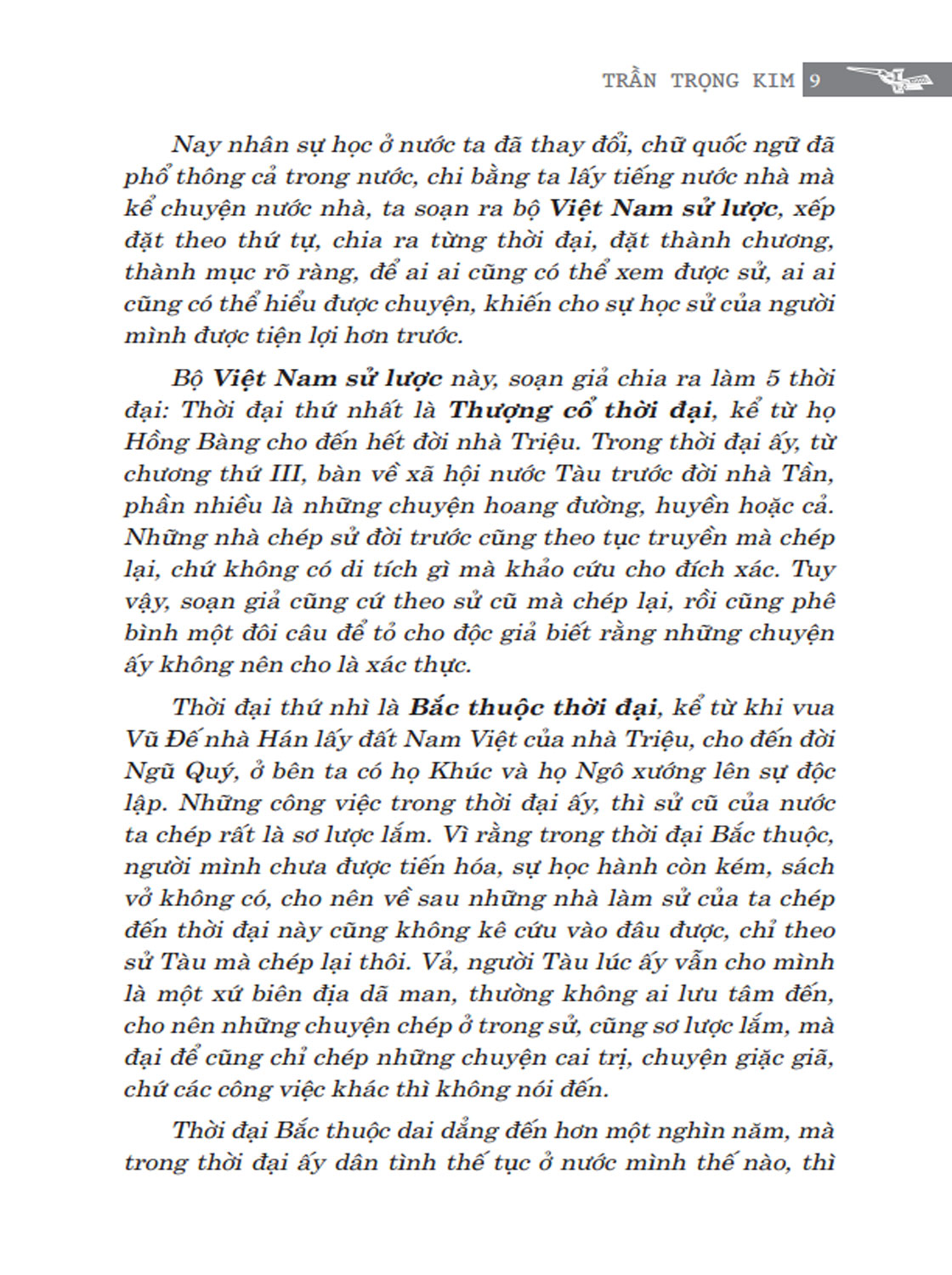 việt nam sử lược (bìa cứng) (tái bản 2022)