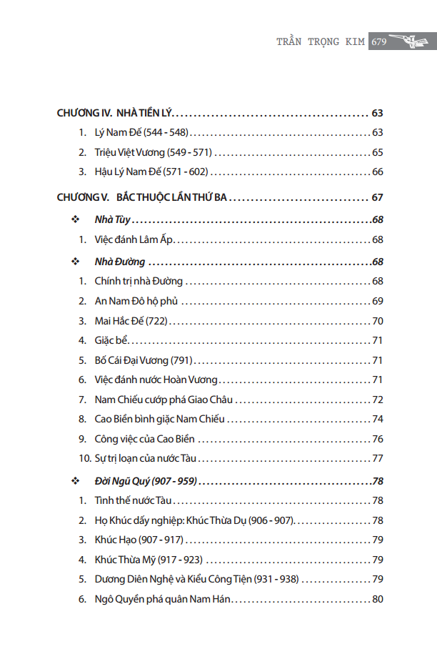 Viet Nam Su Luoc - Bia Cung (Tai Ban 2025)