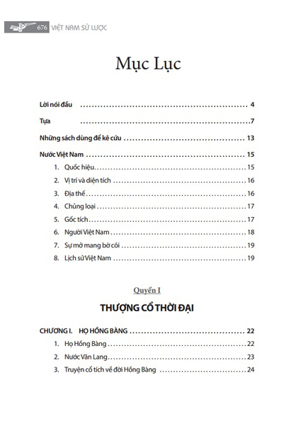 việt nam sử lược (tái bản)