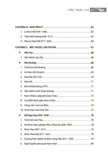 việt nam sử lược (tái bản)