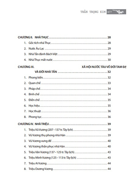 việt nam sử lược (tái bản)