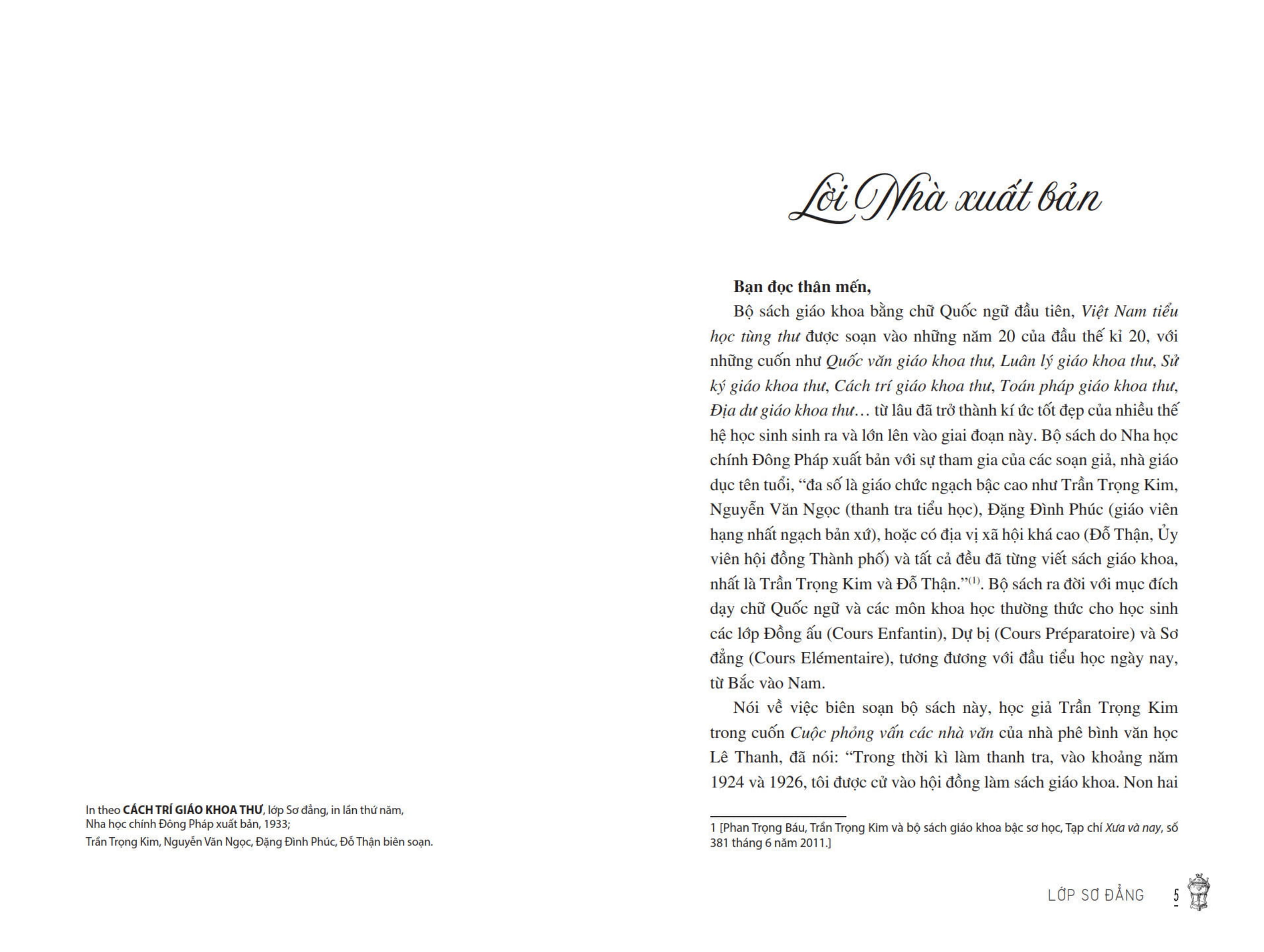 Viet Nam Tieu Hoc Tung Thu - Cach Tri Giao Khoa Thu (Tai Ban 2025)