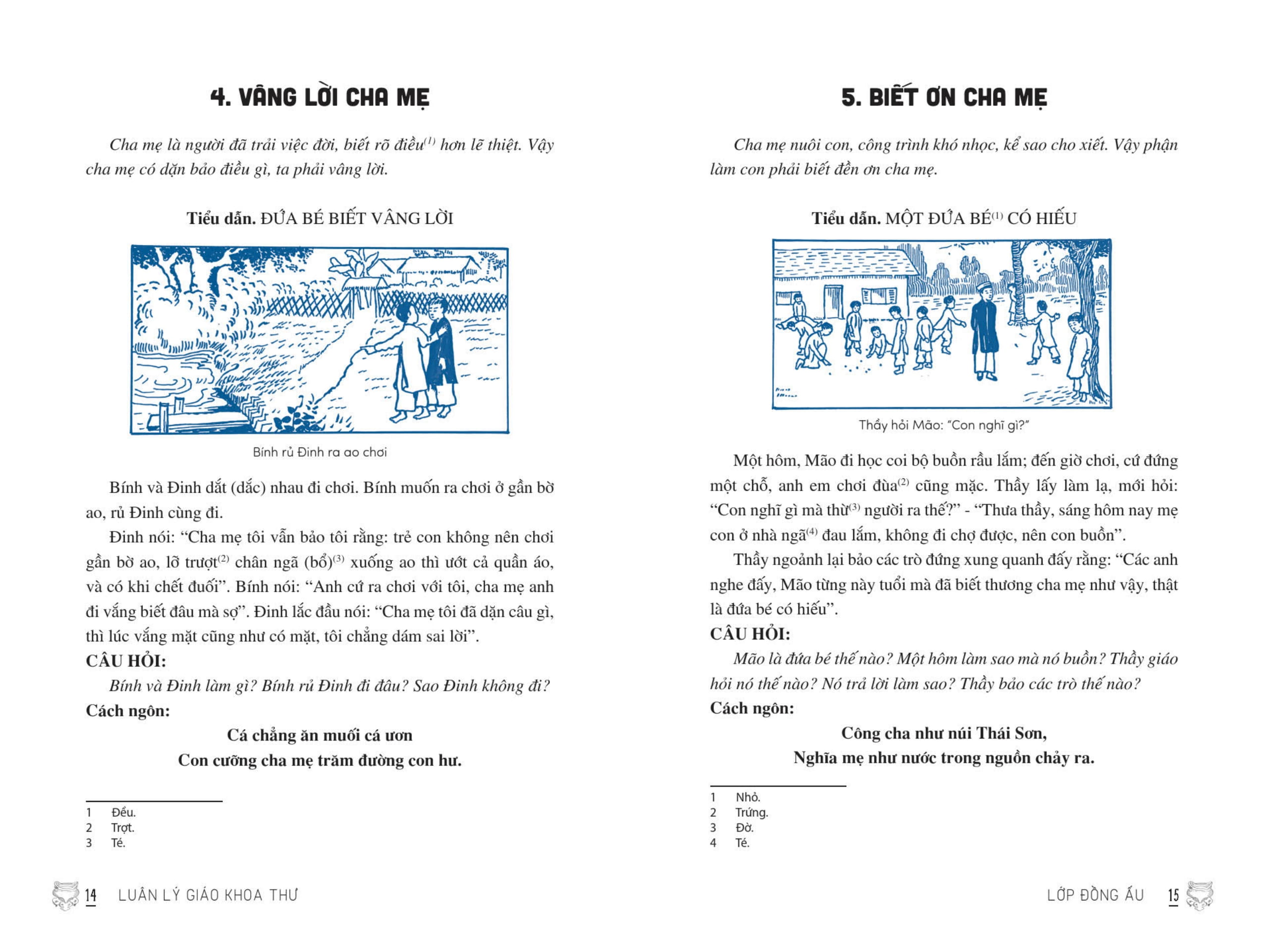 Viet Nam Tieu Hoc Tung Thu - Luan Ly Giao Khoa Thu (Tai Ban 2025)