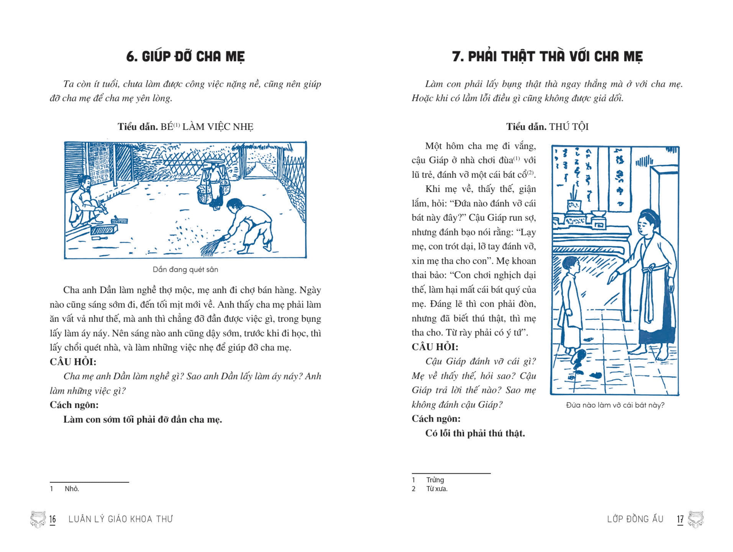 Viet Nam Tieu Hoc Tung Thu - Luan Ly Giao Khoa Thu (Tai Ban 2025)