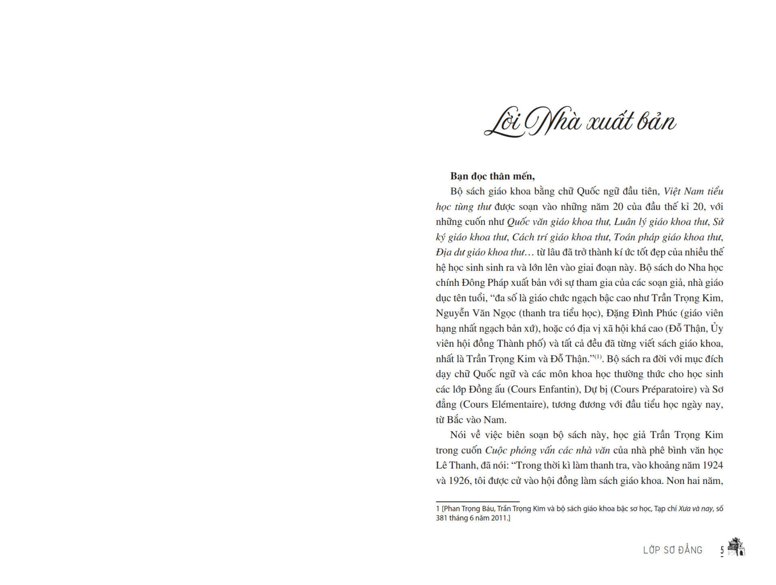 Viet Nam Tieu Hoc Tung Thu - Su Ky Giao Khoa Thu (Tai Ban 2025)