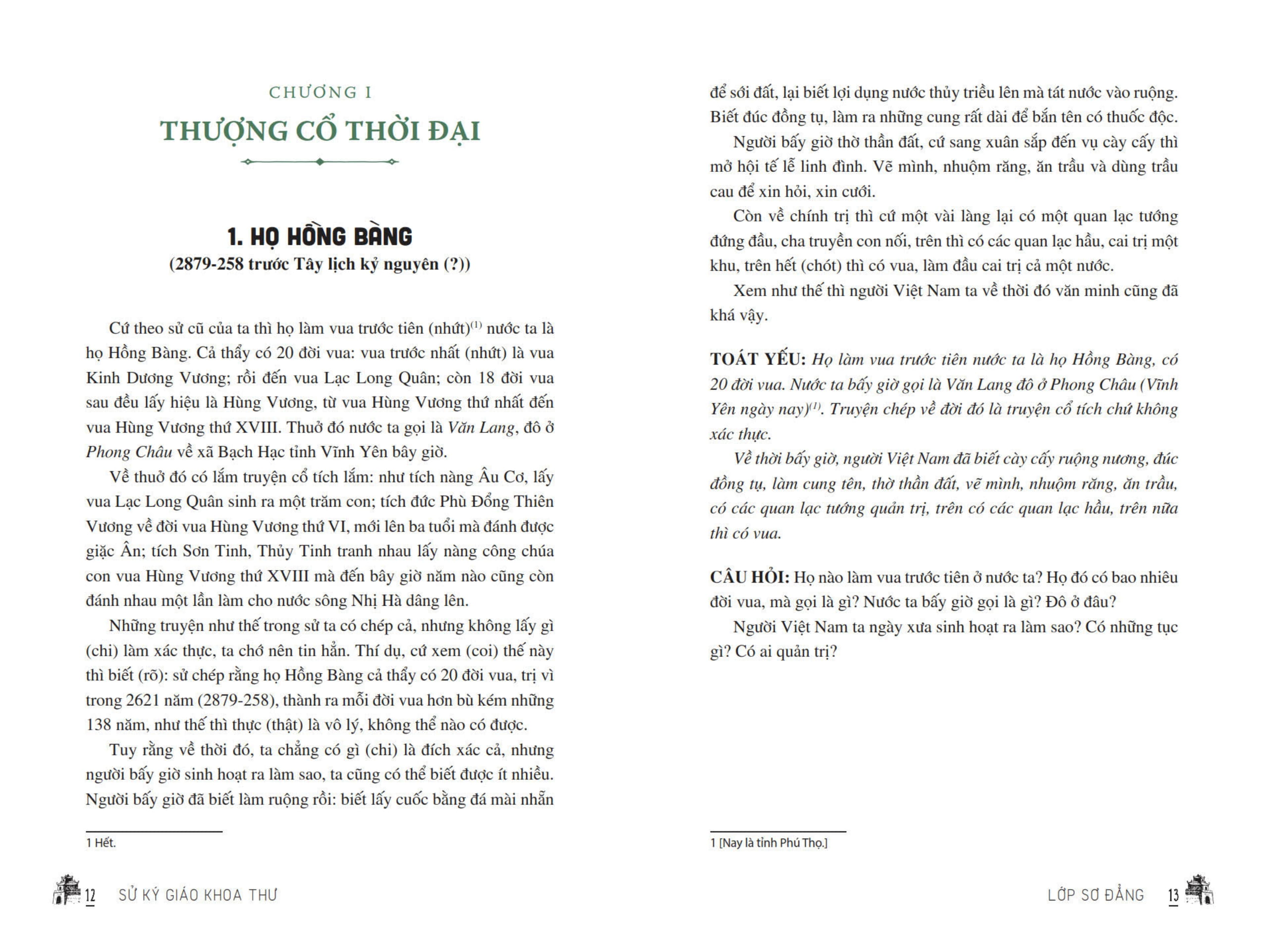 Viet Nam Tieu Hoc Tung Thu - Su Ky Giao Khoa Thu (Tai Ban 2025)