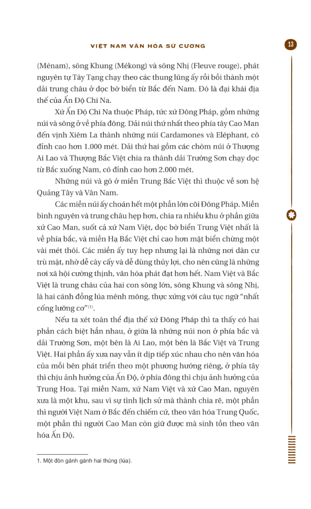 việt nam văn hóa sử cương