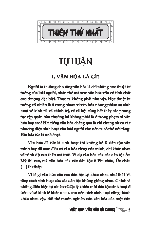 việt nam văn hóa sử cương