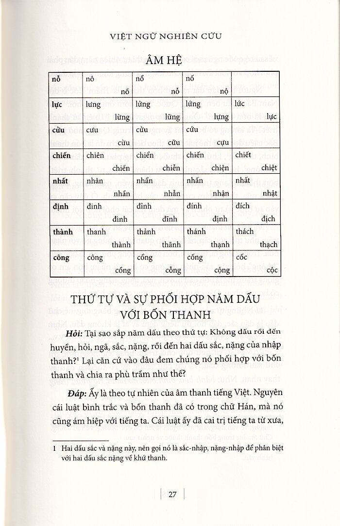 việt ngữ nghiên cứu