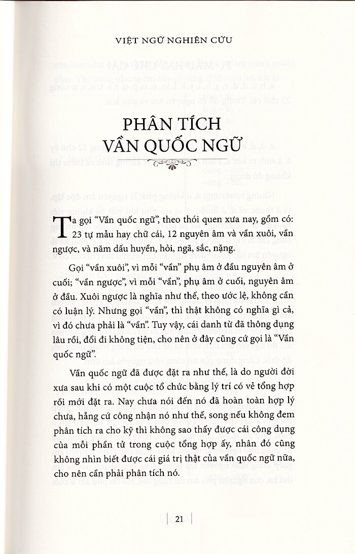 việt ngữ nghiên cứu