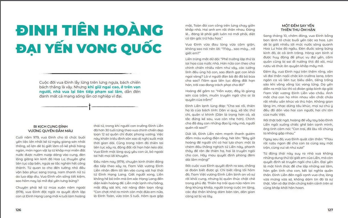 việt sử kiêu hùng - quyển 1 - bìa cứng - tặng kèm tranh việt sử 4000 năm