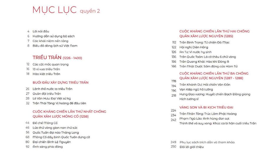 việt sử kiêu hùng - quyển 2 - bìa cứng - tặng kèm bộ 4 tranh vĩ nhân việt nam