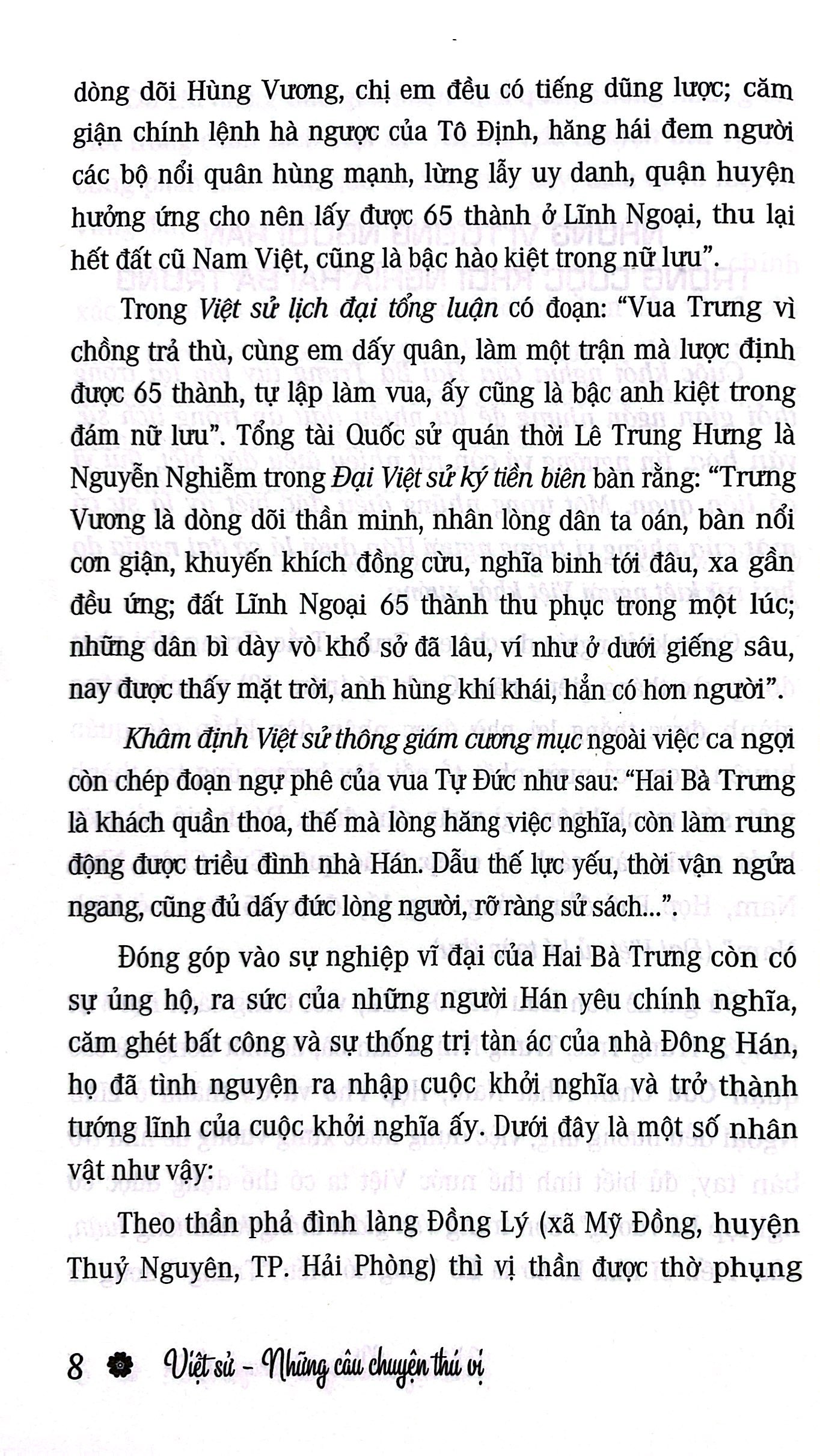 việt sử những câu chuyện thú vị (tái bản 2023)