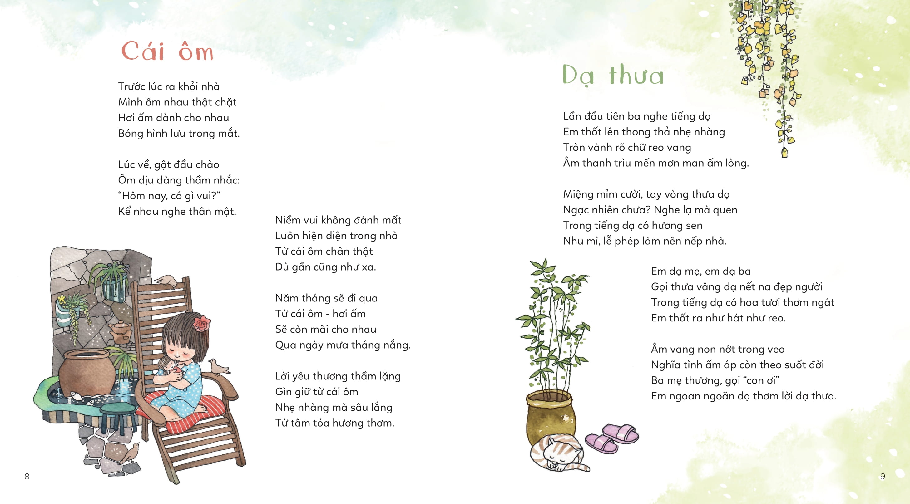 viết trên lá mới