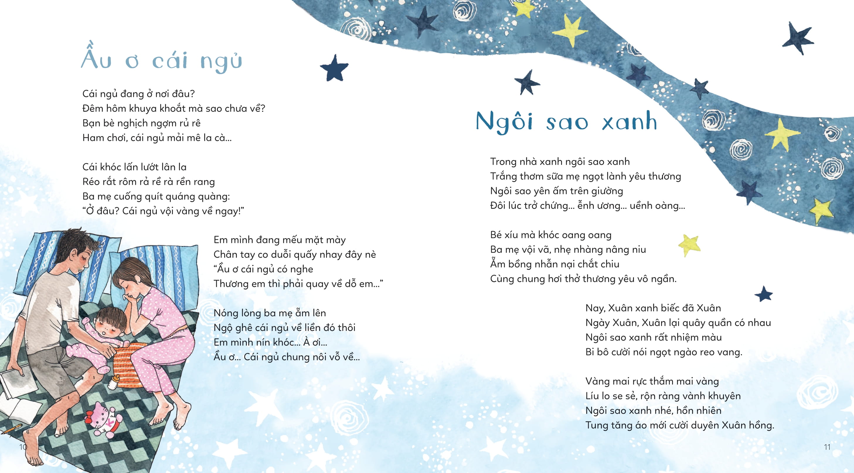 viết trên lá mới